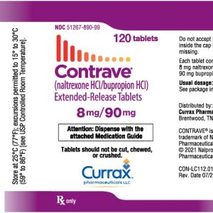 Contrave 8mg/90mg